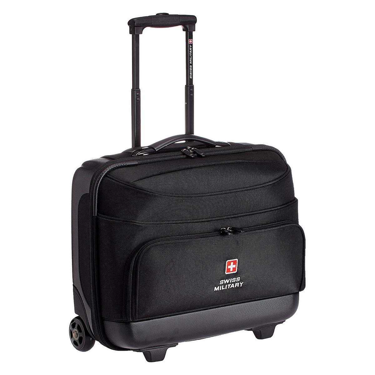 Buy Unisex Black Small Laptop Trolley Bag Online at desertcartINDIA