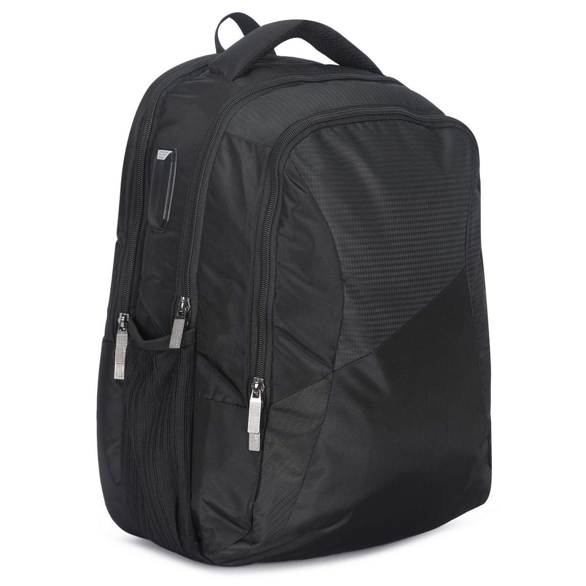 The Bag Co Macro Black Laptop Backpack (IO) - Sunrise Trading Co.
